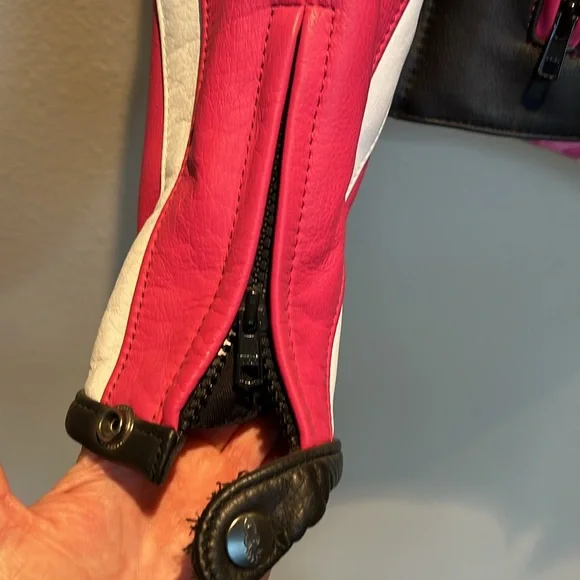 Rocket Girl/Joe Rocket Leather Moto Jacket Sz XS - Picture 8 of 9